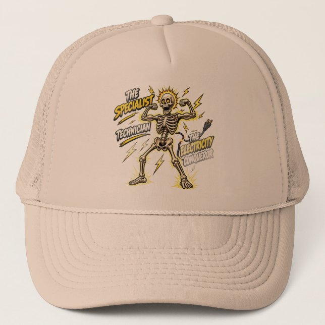 Electrical Technician Cap Keps (Framsida)