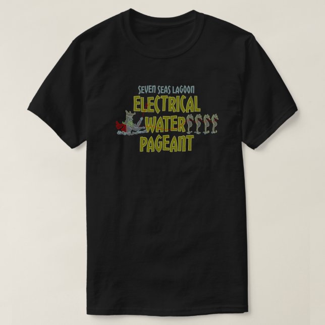 Electrical Vatten Skönhetstävling T Shirt (Design framsida)