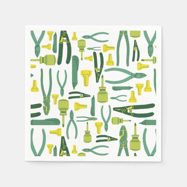 Electrical Verktyg of the Trade Pappersservett (Framsidan)