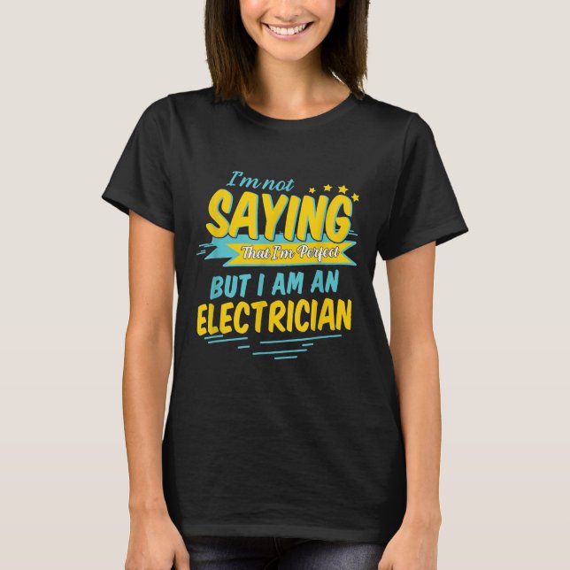 Electrician - Cavgx T Shirt (Framsida)