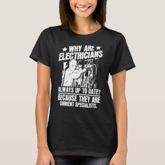 Electrician Electrical Ingenjör Construction Elec T Shirt