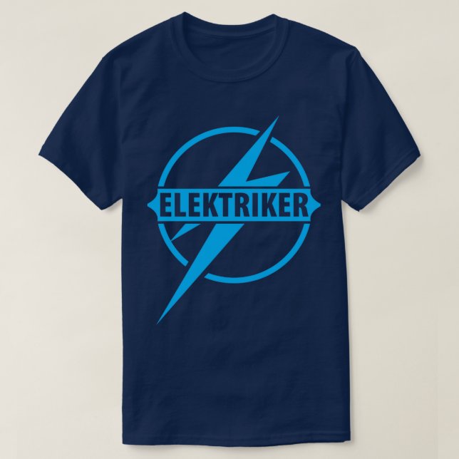 Electrician Electronics techniker Electrical Engi T Shirt (Design framsida)