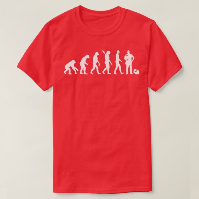 Electrician evolution  (3)  t shirt (Design framsida)