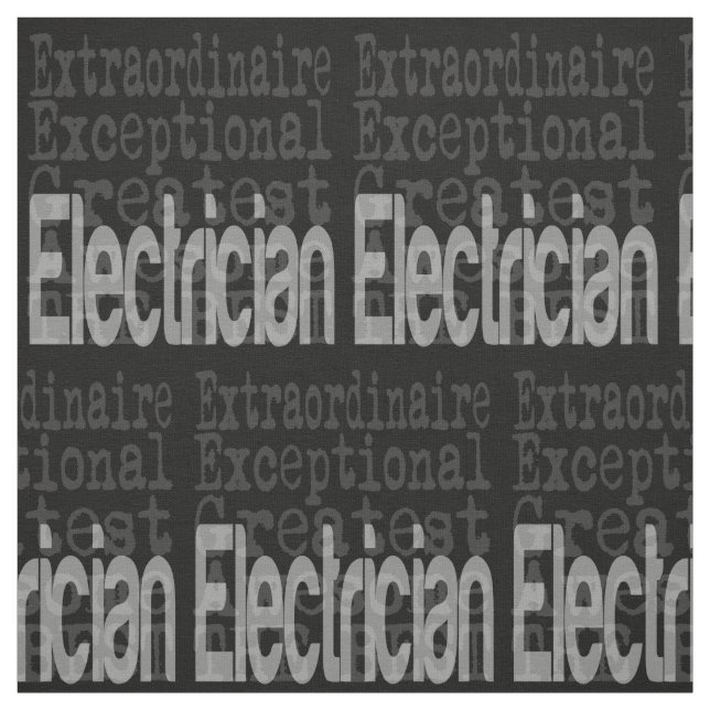 Electrician Extraordinaire Tyg (Provkarta)