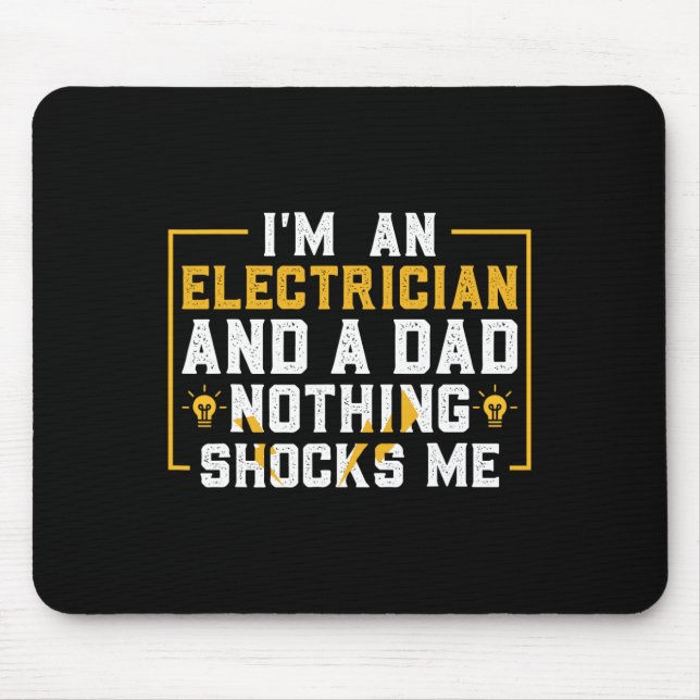 Electrician Funny Electrica Musmatta (Framsidan)