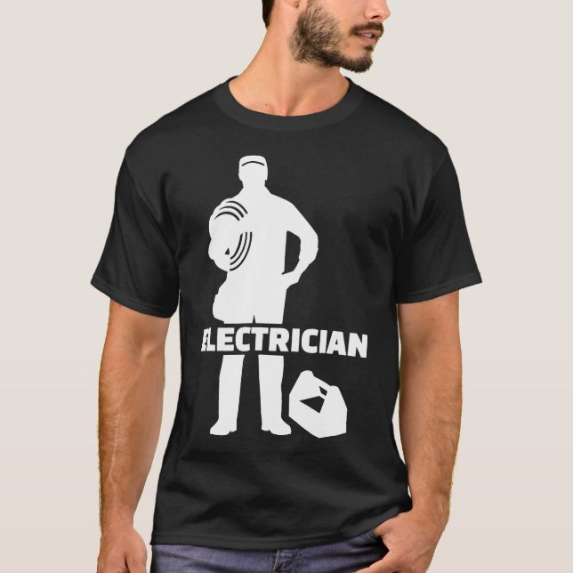Electrician-Gglwd T Shirt (Framsida)