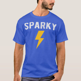 Electrician Gift Funny Sparky Nickname Lightning B T Shirt