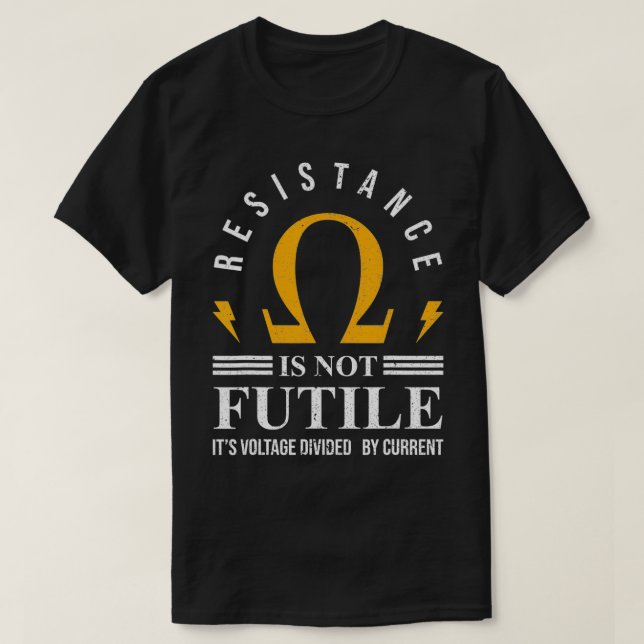 Electrician Gifts for Men & Funny electrical Desig T Shirt (Design framsida)