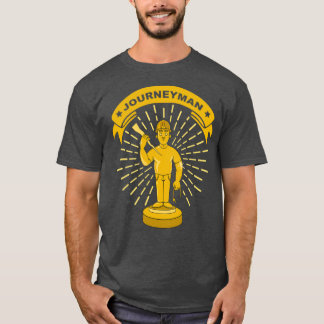 Electrician Journeyman exam gift Golden Trophy T Shirt