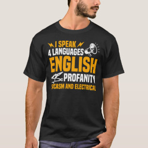 Electrician Manar Women Electrical Ingenjör Humor  T Shirt