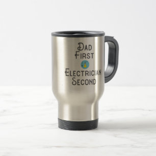 Electrician Pappa Gift First Electrician Second Gi Resemugg