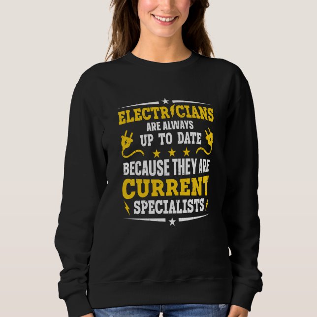 Electrician Quote We Still Turn You On Lineman  1 T Shirt (Framsida)