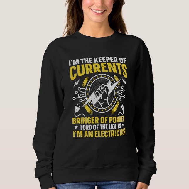 Electrician Quote We Still Turn You On Lineman  7 T Shirt (Framsida)