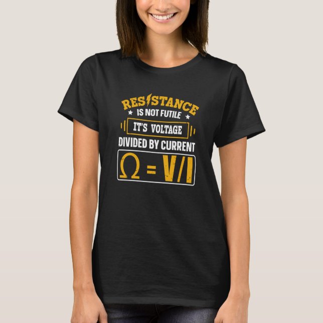 Electrician Quote We Still Turn You On Lineman T Shirt (Framsida)