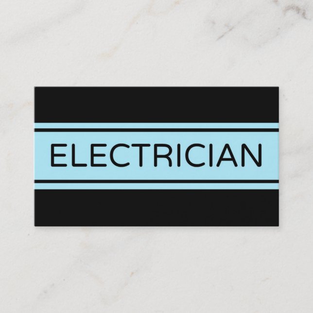 Electrician Rand Affärskort Visitkort (Framsida)