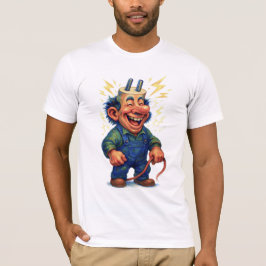Electrician Troll - Shocking Humor for Power Älska T Shirt