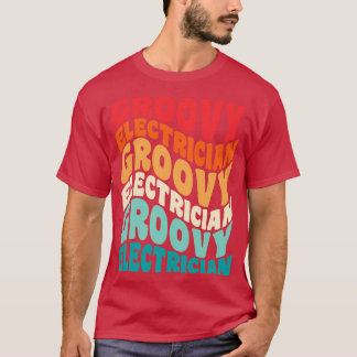 Electrician Vintage Retro 60s 70:s Vibes T Shirt