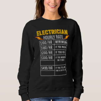 Electrician Wireman Lineman Power Current Expert H T Shirt