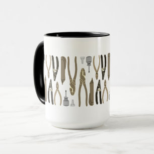 Electrician's Hand Verktyg Mugg