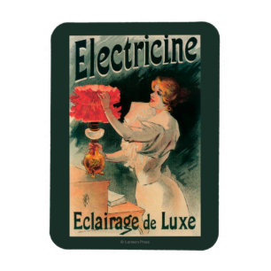 Electricine befordrings- PosterFrance Magnet