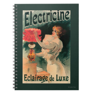 Electricine Promotional PosterFrance Anteckningsbok