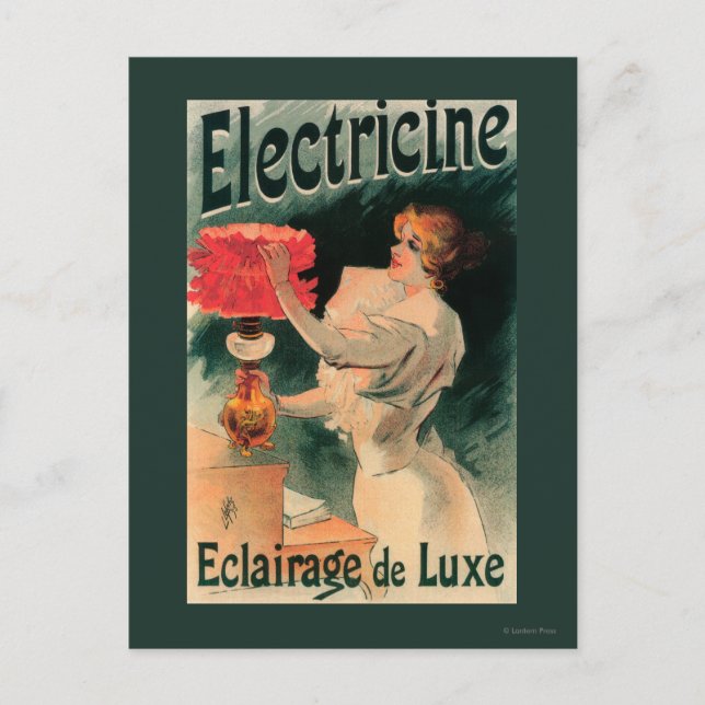 Electricine Promotional PosterFrance Vykort (Framsida)