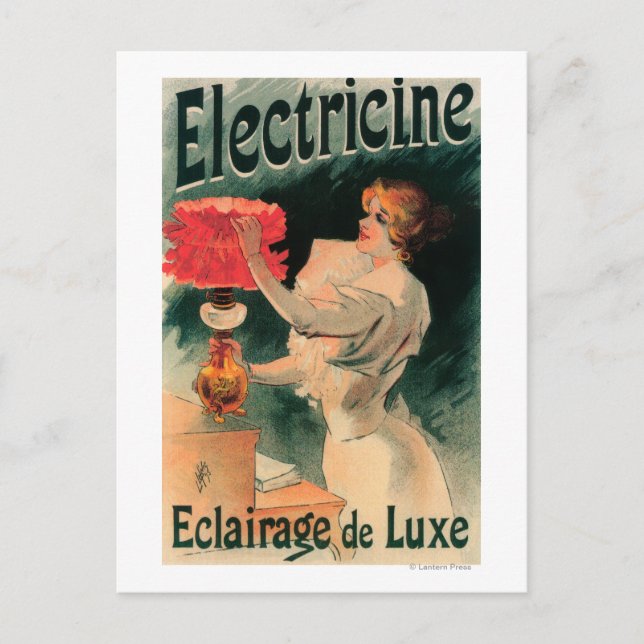 Electricine Promotional PosterFrance Vykort (Framsida)