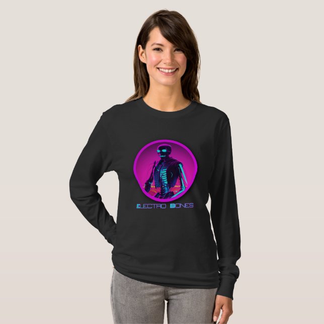 Electro Bones T Shirt (Hel framsida)
