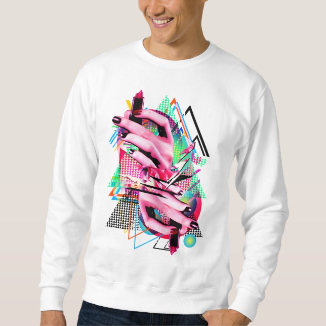 electro_clash_2 sweatshirt (Framsida)