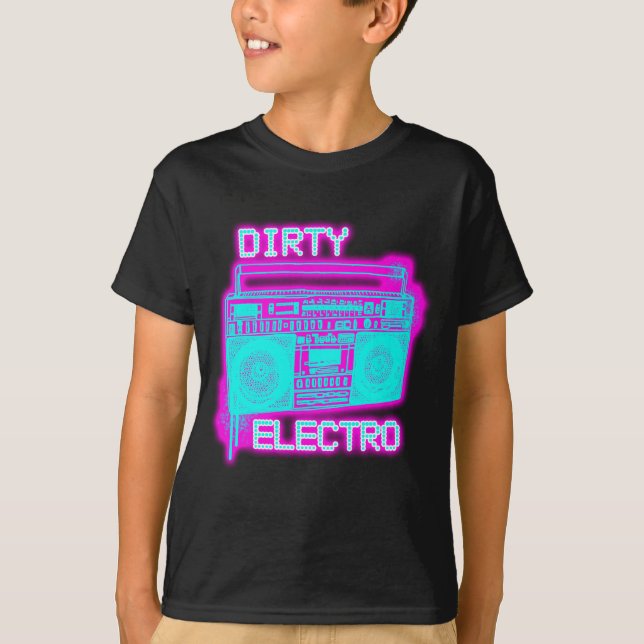 ELECTRO DJ-skjorta Tee Shirt (Framsida)