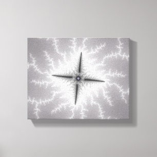 Electro - Fractal Art Canvastryck