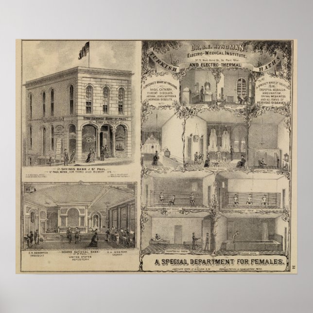 Electro Medical Institute in St. Paul, Minnesota Poster (Framsidan)