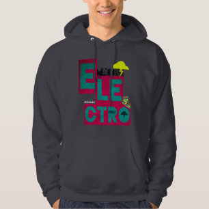 electro musik hoodie