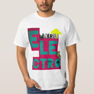 electro musikt-skjorta tee