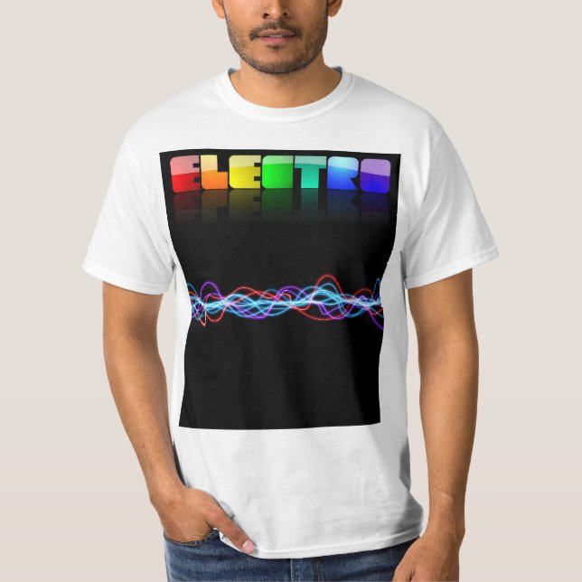 Electro shirt t-shirt (Framsida)