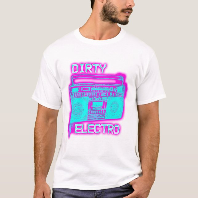 Electro skjorta t shirt (Framsida)