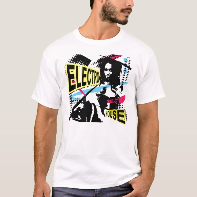 electro t-shirt (Framsida)