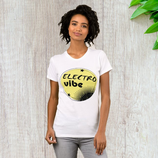 Electro Vibe Womens T-Shirt (Skapare uppladdad)