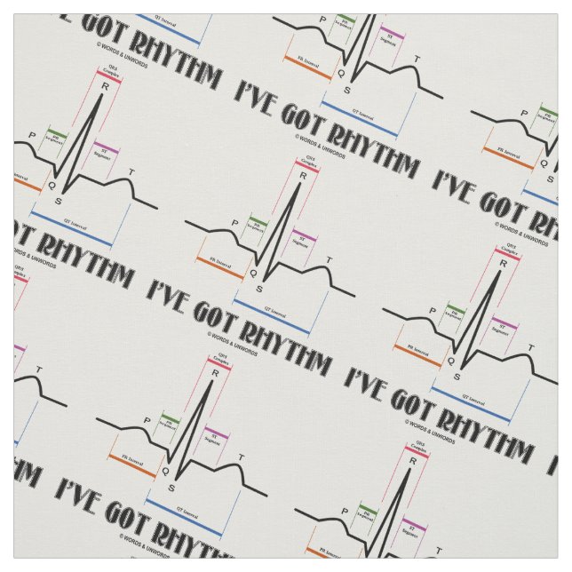 Electrocardiogram för I've harrytm ECG EKG Tyg (Provkarta)