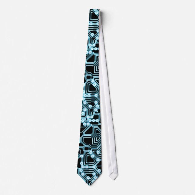 ElecTRON - Blue / Black - Tie Slips (Framsida)