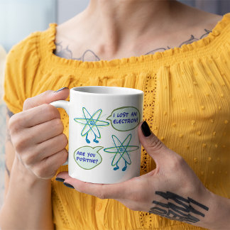 Electron Positive Pun Kaffemugg