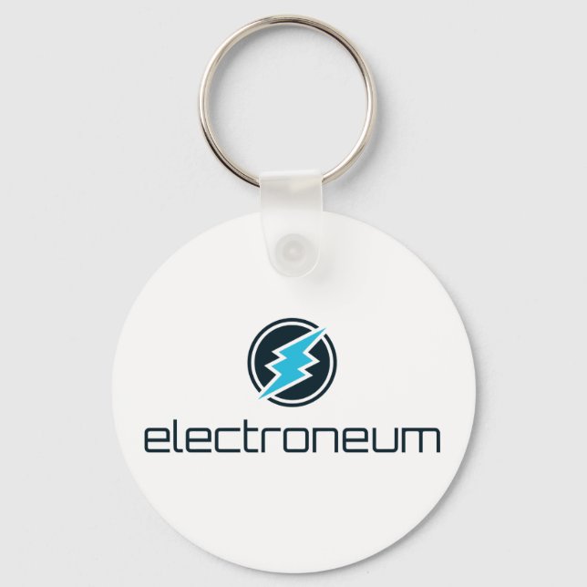 Electroneum (ETN) Logo Nyckelring (Framsida)