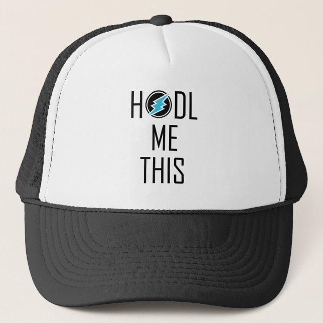 Electroneum hodl mig detta keps (Framsida)