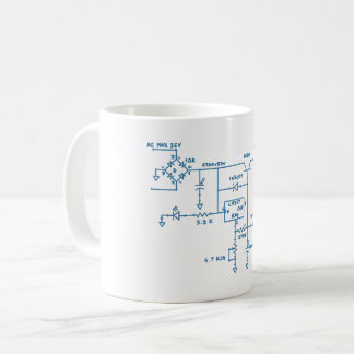 electronic circuit scheme technology homemade geek kaffemugg