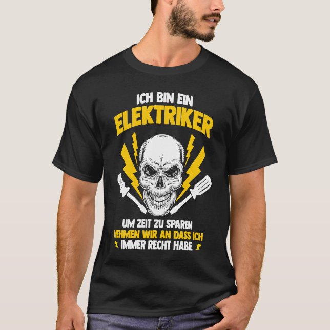 Electronic  Craftsman Tool Electrical Engineering  T Shirt (Framsida)