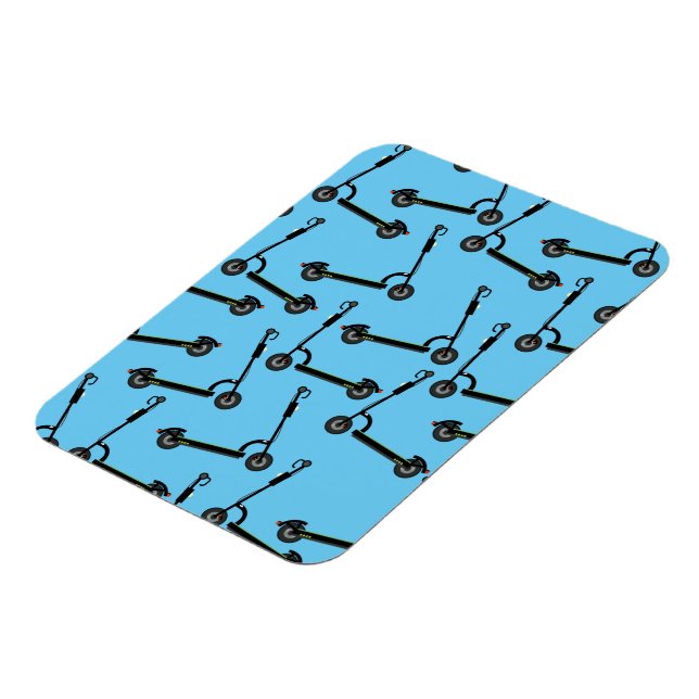 Electronic Scooter mönster Magnet (Vänstra Sidan)