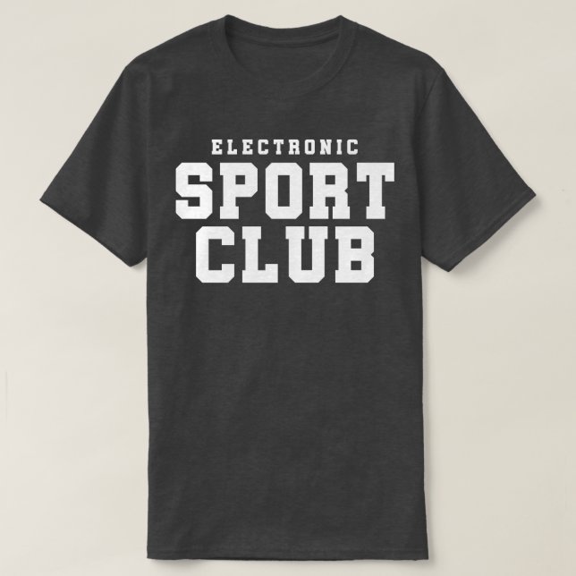 Electronic Sport Klubb T Shirt (Design framsida)
