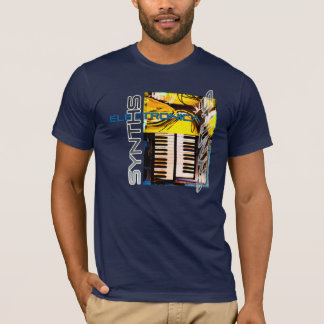 Electronica Synths skjorta Tee Shirt