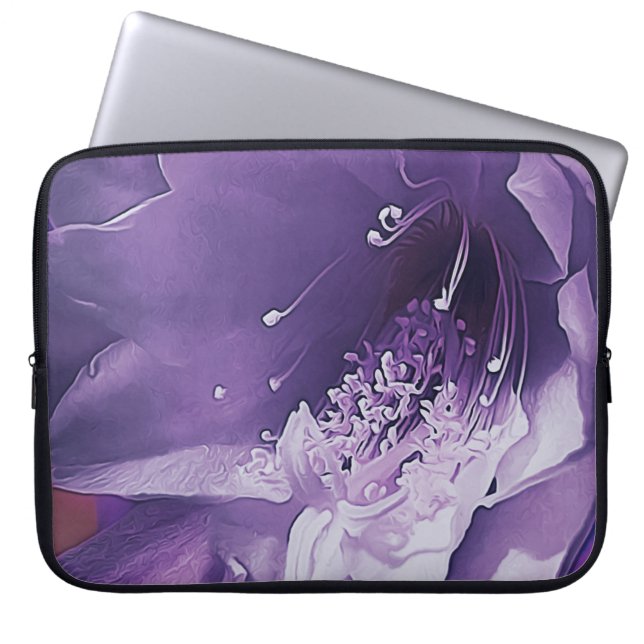 Electronics Bag Cactus Orchid Indigo Touch Laptop Fodral (Framsidan)