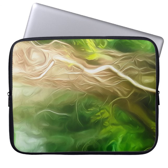 Electronics Bag Dream Ljust grönt Träd Laptop Fodral (Framsidan)
